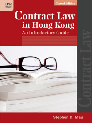 cover image of Contract Law in Hong Kong